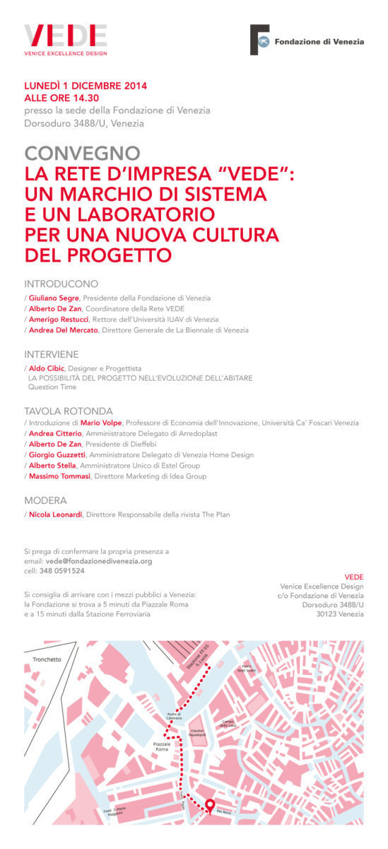 La rete d’impresa VEDE, il convegno
