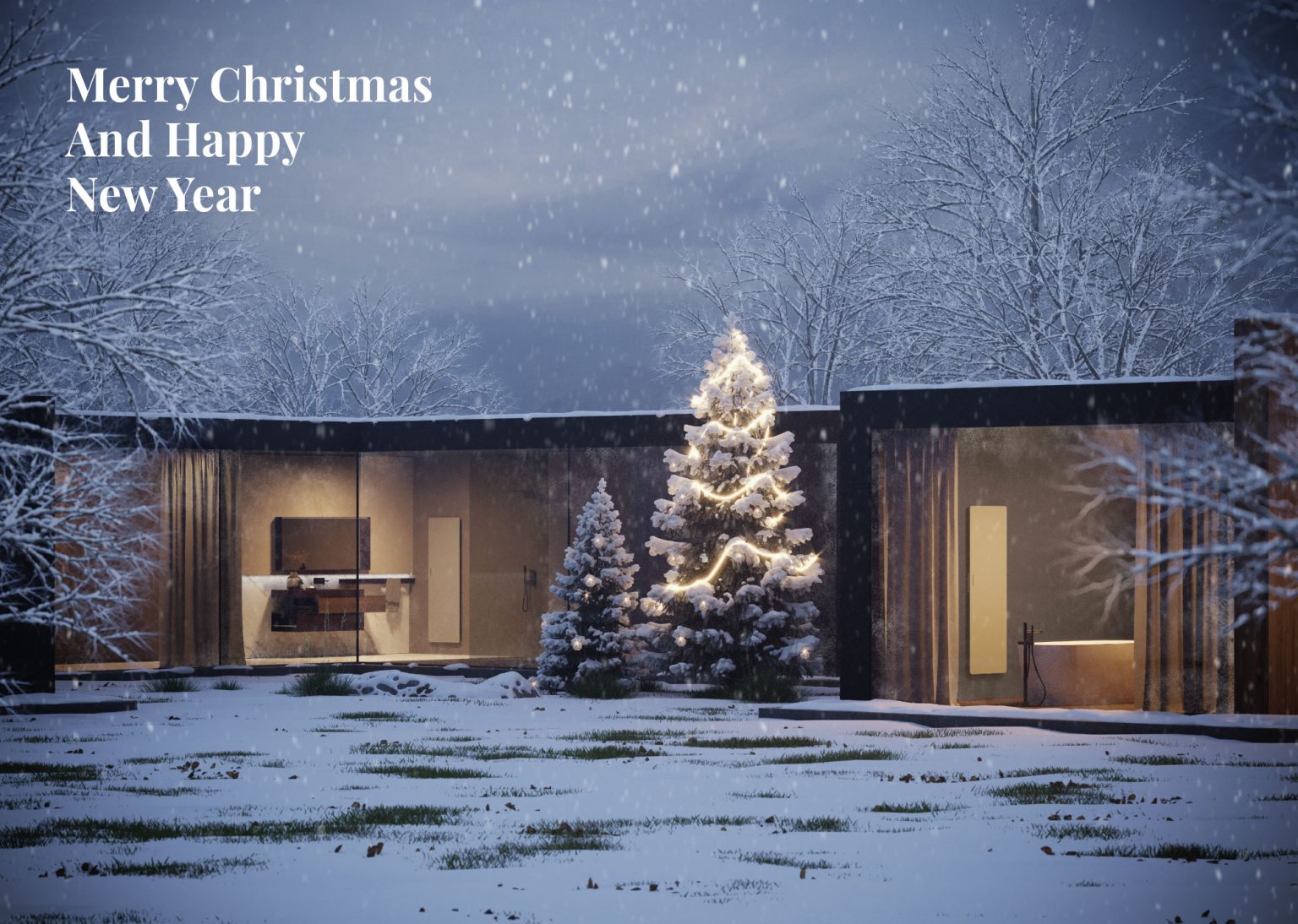 Buon Natale e felice anno nuovo