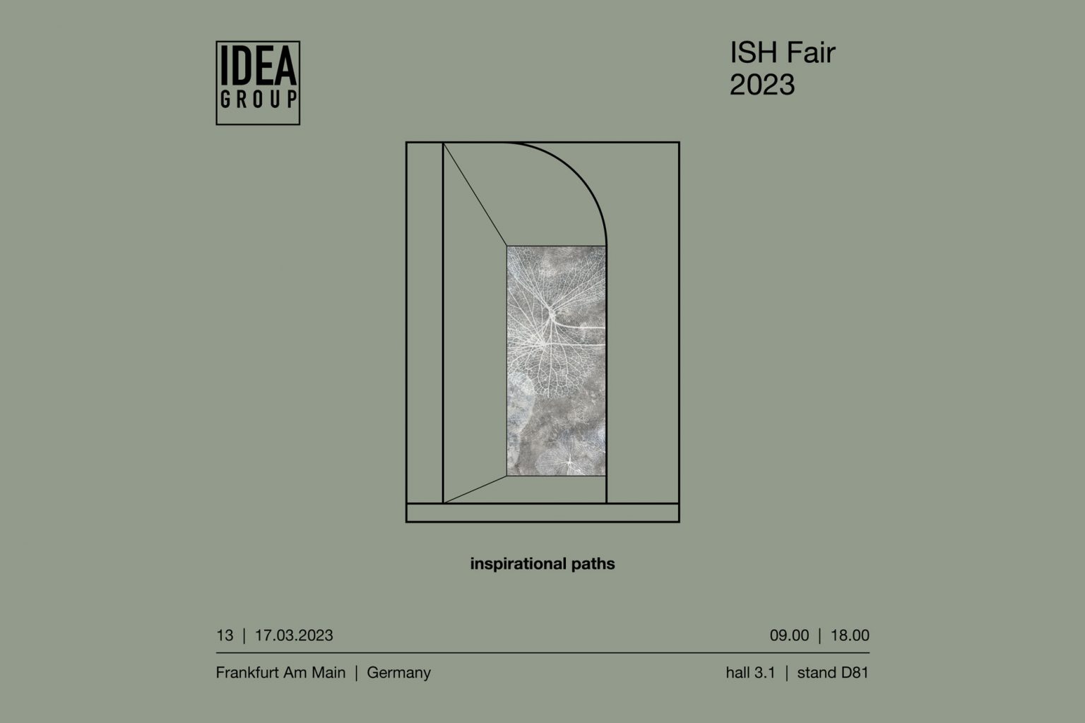 Inspirational paths: Ideagroup a ISH 2023