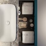Lavabo Alveo da incasso soprapiano in ceramica  - Ideagroup