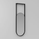 Specchio ovale bifacciale a soffitto Beauty  - Ideagroup