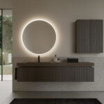Specchio rotondo Eclissi  - Ideagroup