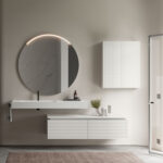 Specchio rotondo Lap con bisello  - Ideagroup