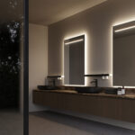 Specchio rettangolare Side-Up retroilluminato a led  - Ideagroup