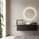 Specchio rotondo Eclissi  - Ideagroup