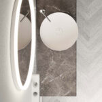 Specchio rotondo Eclissi  - Ideagroup