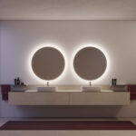 Specchio rotondo Eclissi  - Ideagroup