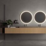 Specchio rotondo Eclissi  - Ideagroup