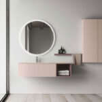 Specchio rotondo Eclissi  - Ideagroup