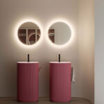 Specchio rotondo Eclissi  - Ideagroup