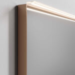 Specchio rettangolare Frame con telaio in alluminio  - Ideagroup