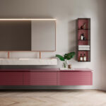 Specchio rettangolare Frame con telaio in alluminio  - Ideagroup