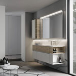 Specchio rettangolare Frame con telaio in alluminio  - Ideagroup