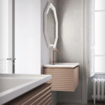 Specchio ottagonale Ottagono con Led perimetrale  - Ideagroup