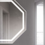 Specchio ottagonale Ottagono con Led perimetrale  - Ideagroup