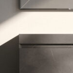 Specchio rettangolare Prisma con telaio in alluminio  - Ideagroup