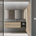 Specchio rettangolare Riquadrata con cornice  - Ideagroup