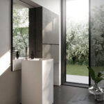 Specchio rettangolare SAT/SAL con telaio in alluminio  - Ideagroup