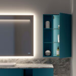 Specchio rettangolare Side-Up retroilluminato a led  - Ideagroup
