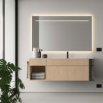 Specchio rettangolare Side-Up retroilluminato a led  - Ideagroup