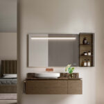 Specchio rettangolare Side-Up retroilluminato a led  - Ideagroup