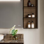 Specchio rettangolare Side-Up retroilluminato a led  - Ideagroup