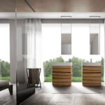 Specchio rettangolare bifacciale Soffitto  - Ideagroup