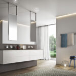 Specchio rettangolare bifacciale Soffitto  - Ideagroup