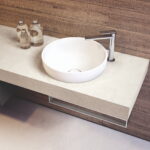 Lavabo Bacinella incasso soprapiano in aquatek  - Ideagroup