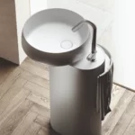 Lavabo Beauty freestanding in cristalplant  - Ideagroup