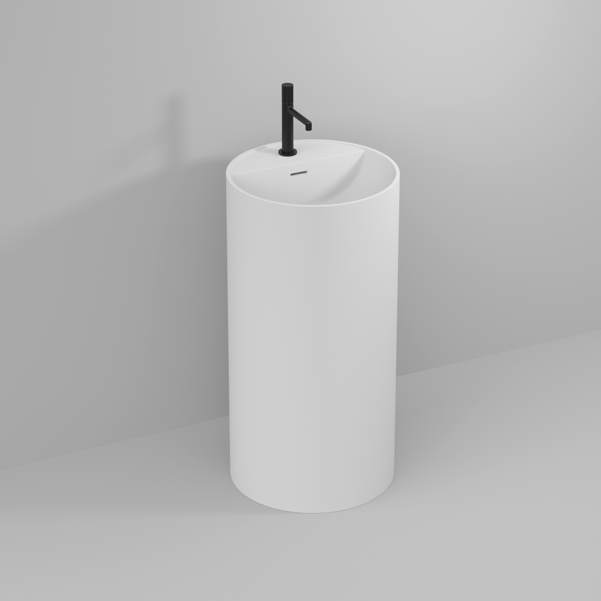 Lavabo Cilindro con foro rubinetto
