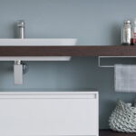 Lavabo Cosmo incasso soprapiano in aquatek  - Ideagroup
