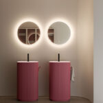 Lavabo Giove02 freestanding in cristalplant  - Ideagroup