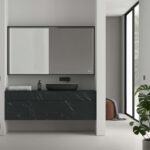 Lavabo Laguna06 da appoggio in cristalplant  - Ideagroup