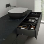 Lavabo Laguna06 da appoggio in cristalplant  - Ideagroup