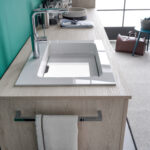Lavatoio Scott a incasso in ceramica  - Ideagroup
