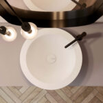 Lavabo Marea da appoggio in ceramica  - Ideagroup