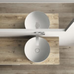 Lavabo Seed da appoggio in ceramica  - Ideagroup