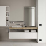 Lavabo Slide-S incasso soprapiano in marmo  - Ideagroup