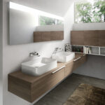 Lavabo Slim da appoggio in ceramica  - Ideagroup