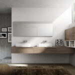 Lavabo Slim da appoggio in ceramica  - Ideagroup