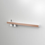 Collezione mensole e portasciugamani Modula  - Ideagroup