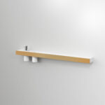 Collezione mensole e portasciugamani Modula  - Ideagroup