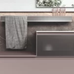 Mensola in alluminio Mal con/senza portasalviette  - Ideagroup
