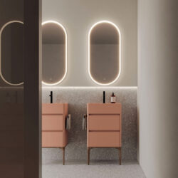 Specchio ovale Nettuno  - Ideagroup