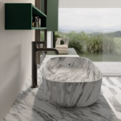 Lavabo Click da appoggio in Marmo Naturale  - Ideagroup