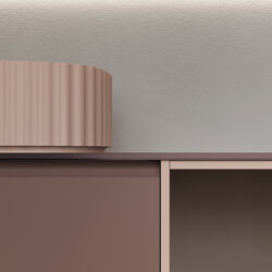Lavabo Giove03 da appoggio in Cristalplant  - Ideagroup