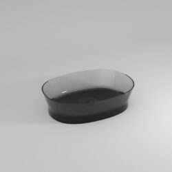 Lavabo rettangolare Habe in Khromalite  - Ideagroup
