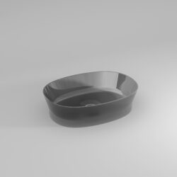 Lavabo rettangolare Habe in Khromalite  - Ideagroup