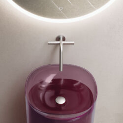 Lavabo freestanding Habe in Khromalite  - Ideagroup